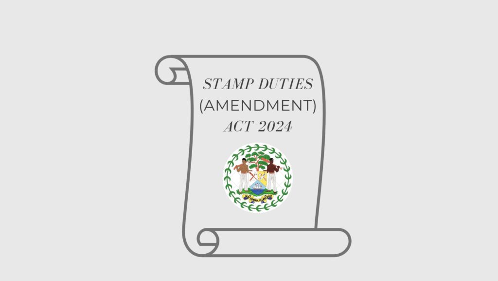 STAMP DUTIES (AMENDMENT) ACT, 2024