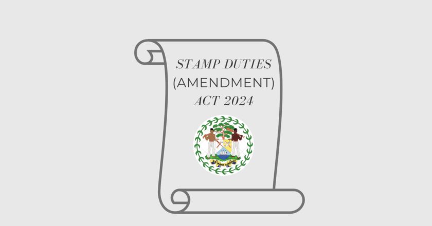 STAMP DUTIES (AMENDMENT) ACT, 2024